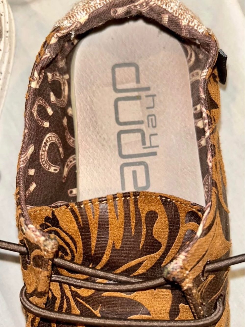 Hey Dude Wendy Brown Fort Worth Loafers- Woman’s Size 8 - Picture 8 of 8
